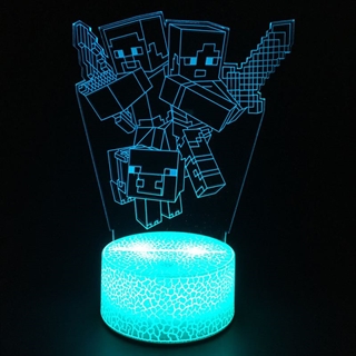 Minecraft 3D lampe